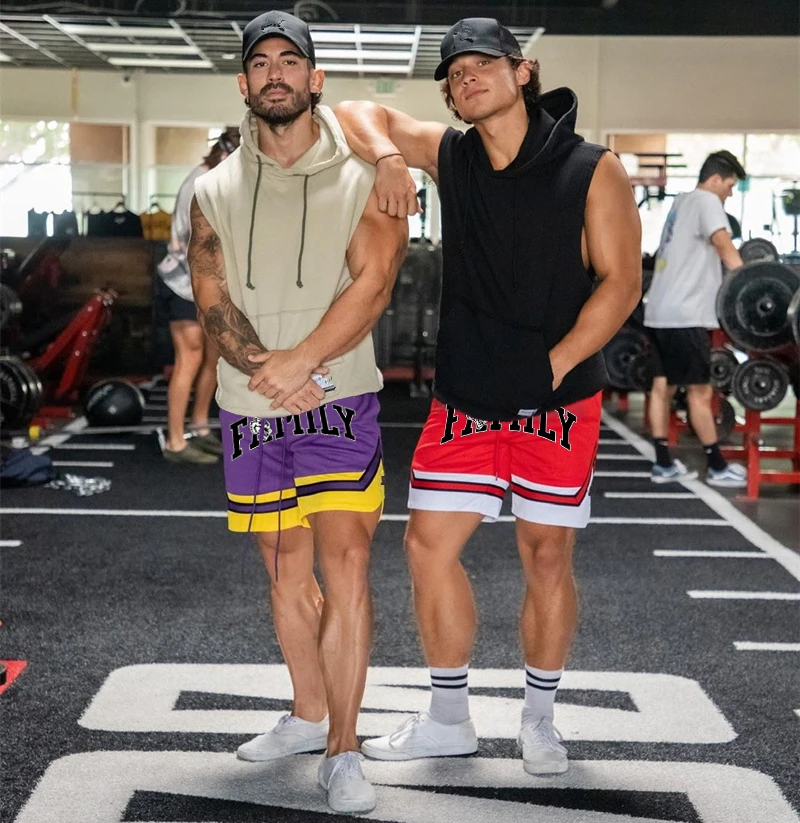 

2021 Summer New Sports Fitness Shorts Men's Basketball Game Training Running Casual Loose Quick-Drying Five-Point Pants