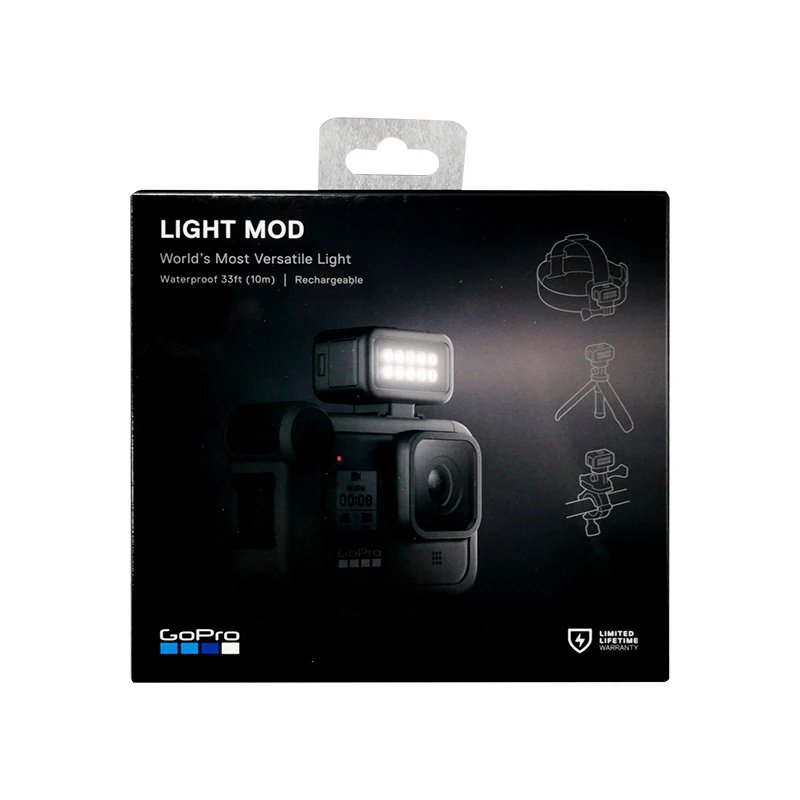 Pаспродажа GOPRO HERO9 / HERO8 / HERO7 Black Camera светильник Mod Go Pro официальный оригинальный аксессуар