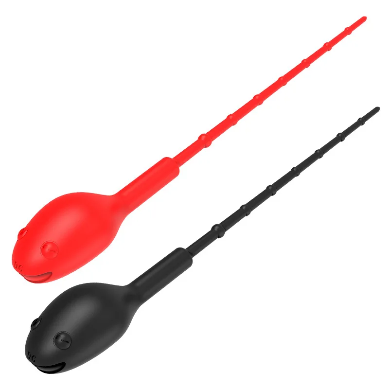 12 Частотная Вибрация штекер уретры Силиконовые Натяжной шарик лошадь карандаш