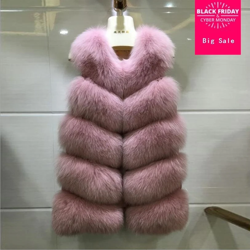 

Winter women's jacket faux fox fur coat vest imitation fur waistcoat female sleeveless patchwork fur outwear slim jacket L1553