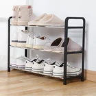 Стойка для хранения обуви из нетканого материала, шкаф для прихожей, регулируемая стойка для хранения, съемная стойка для хранения обуви, сделай сам, простая в установке