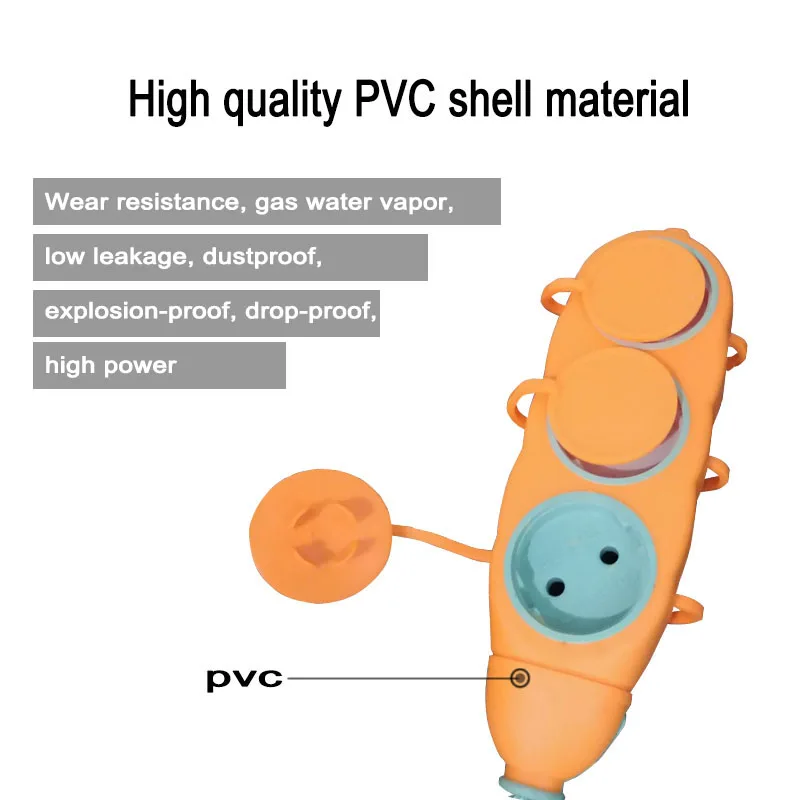 Штепсельная Вилка европейского стандарта Мощность полосы Европейский