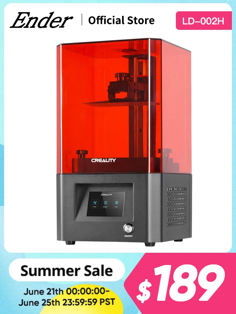 Новый LD 002H LCD полимерный 3D принтер комплект 2K 3 5 дюймов сенсорный экран ЖК