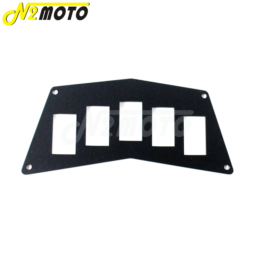 Черный 5 клавишный переключатель панель пластина для Polaris RZR 800 900 XP 570 2008-2017