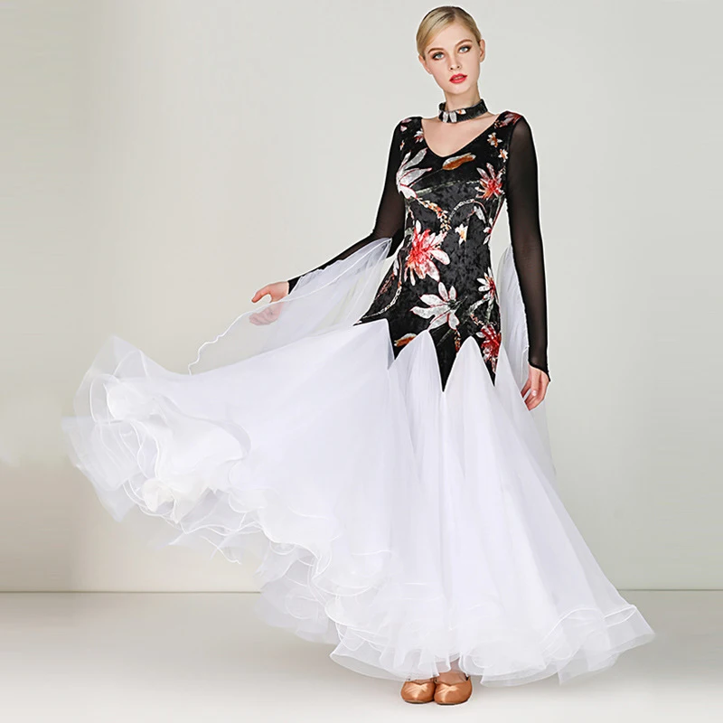 

Cheap High Quality Elegent Competition Ballroom Dance Dress