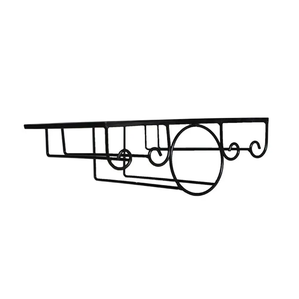 Железный винный стеклянный подвесной держатель бокал для хранения рюмок