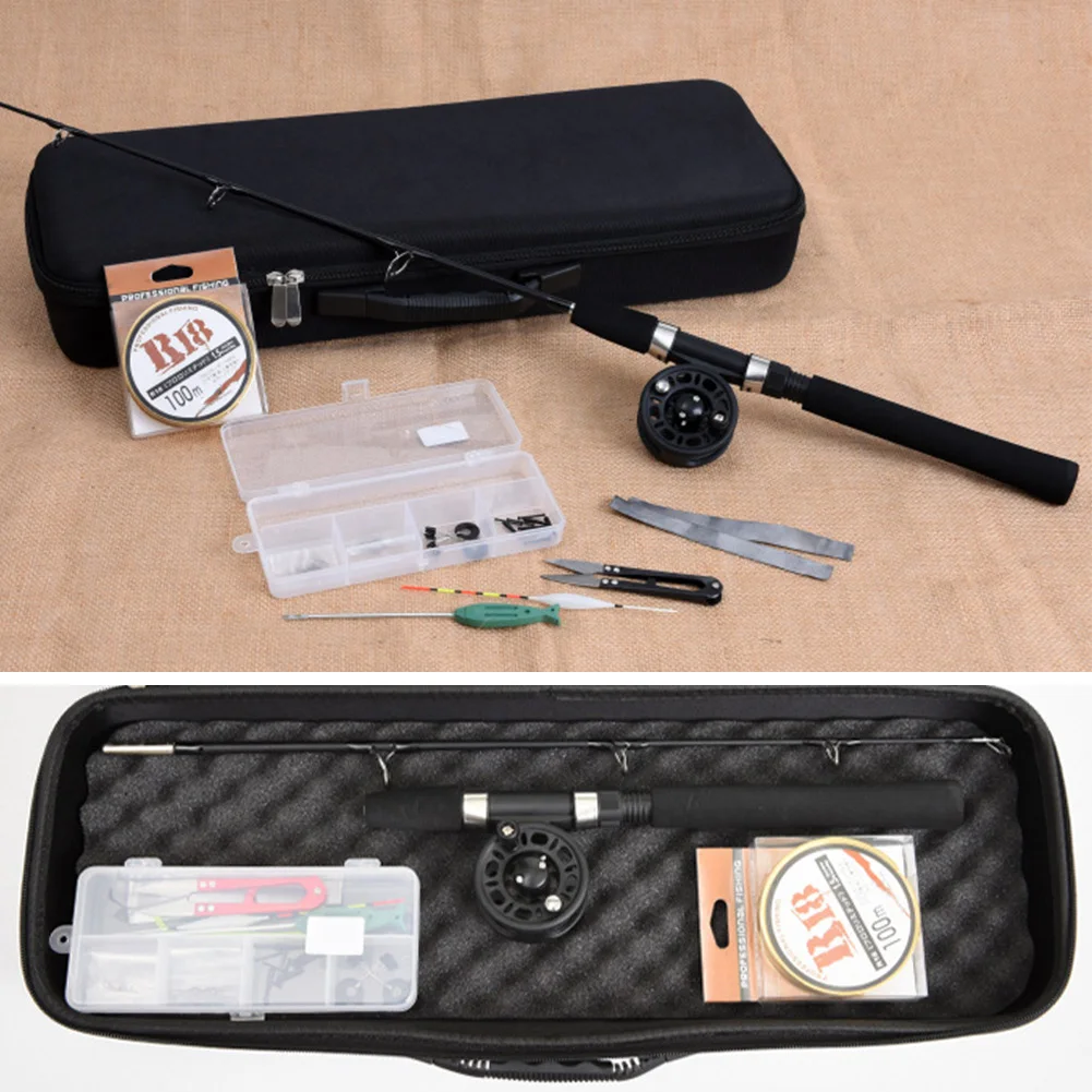 

Набор ножниц из стекловолокна, профессиональная катушка для удочки, комплект с коробкой, Прочный инструмент для зимней рыбалки