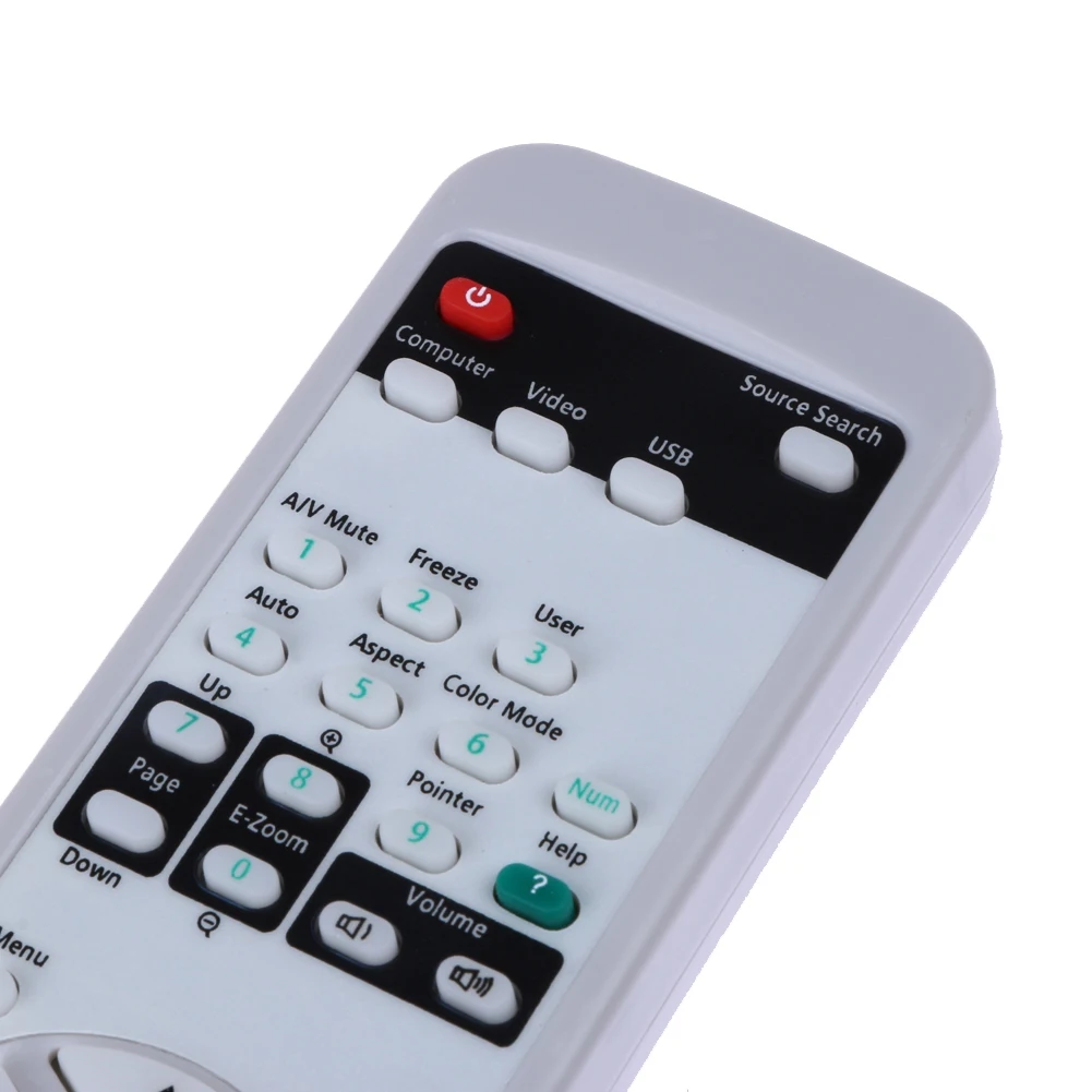 Replacement Remote Control Suitable For Epson Projector Emp-S3 X3 S4 Emp-83 Emp-83H Eb-440W Eb-450W Eb-460/I H283A Emp-S1 | Электроника