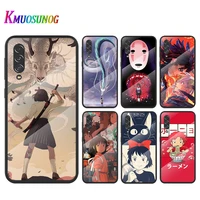 spirited away anime for samsung note 20 10 9 8 ultra lite plus 5g a70 a50 a40 a30 a20 a10 tempered glass phone case