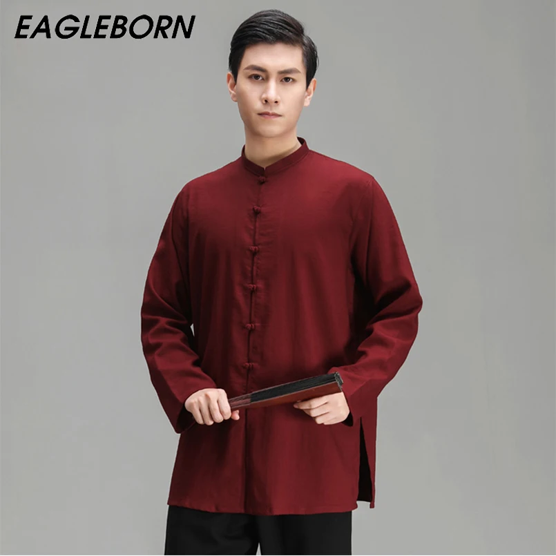 New Tai Chi Set Men Chinese Style Loose Chinese Traditional Kung Fu Women Kungfu Clothing Men Tai Chi Uniform Sets Qigong Sword