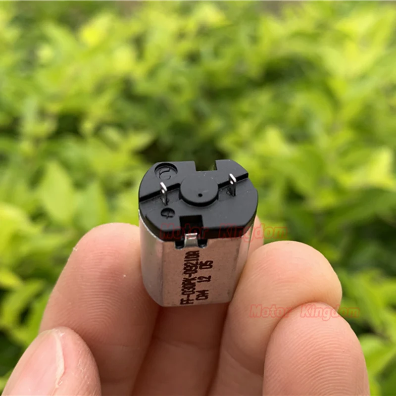 Электродвигатель FF-030PK-09210 DC 3V-12V 25000RPM высокой скорости с драгоценными металлическими щетками и без звука для DIY, замков автомобилей и аудио-видео.