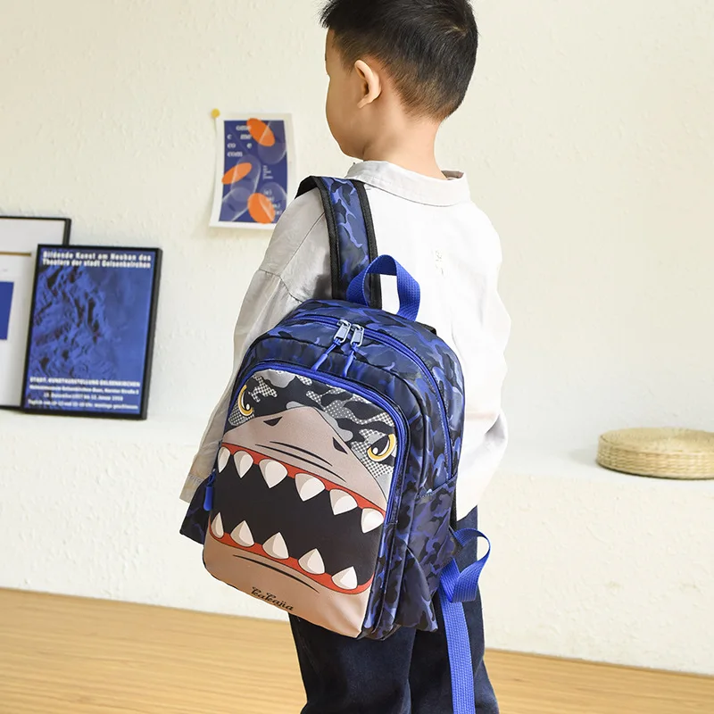 

Kids Kindergarten Backpack Children School Bags Boys Schoolbag baby cartoon dinosaur School Backpack book bag Mochila Infantil