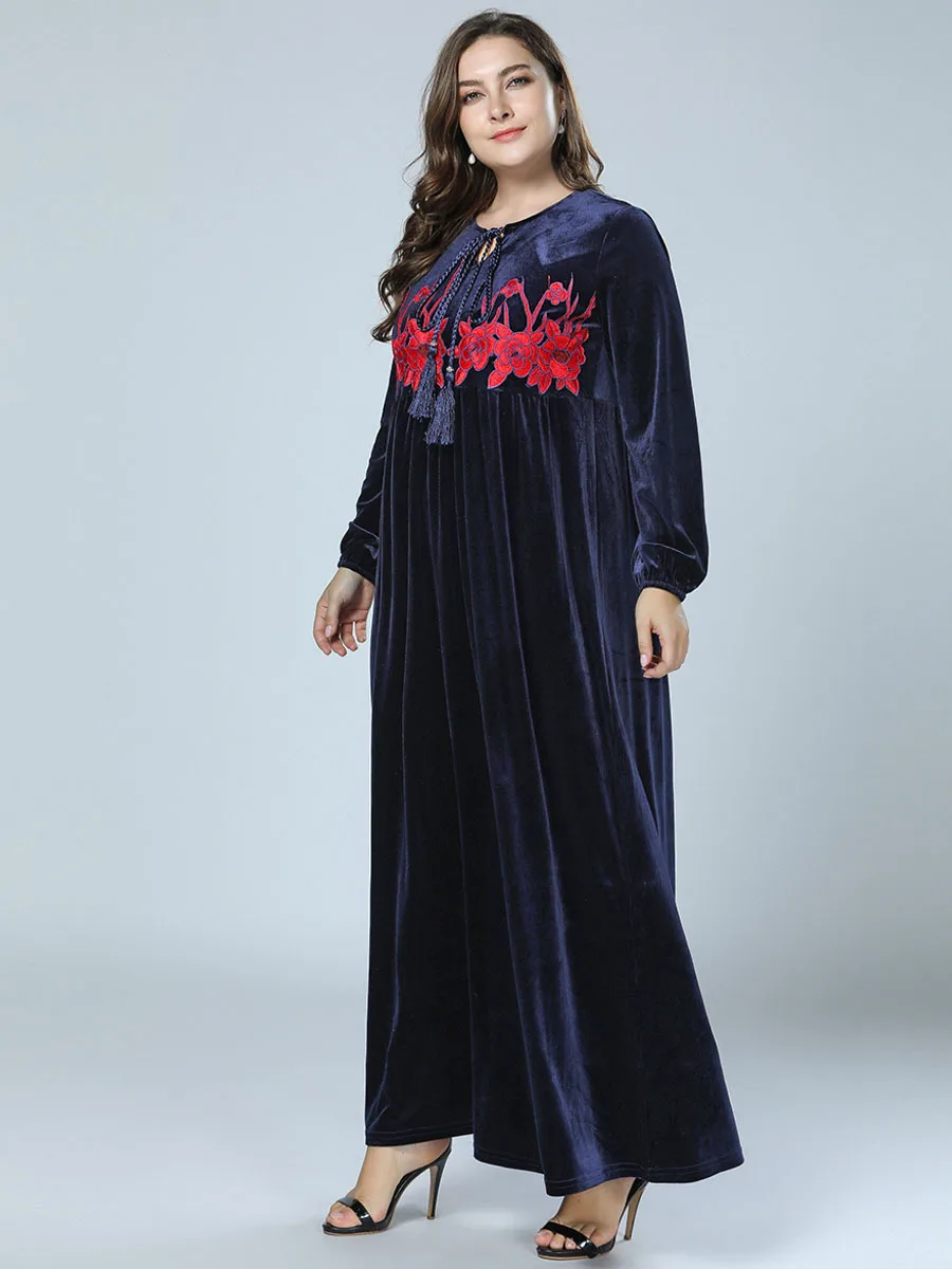 Марокканский кафтан Shake вышивка абайя для женщин корейский длинный участок