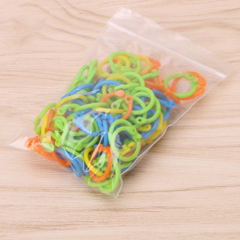 2020 Новые 100 шт Красочные Вязание стежка маркеры вязание крючком инструмент