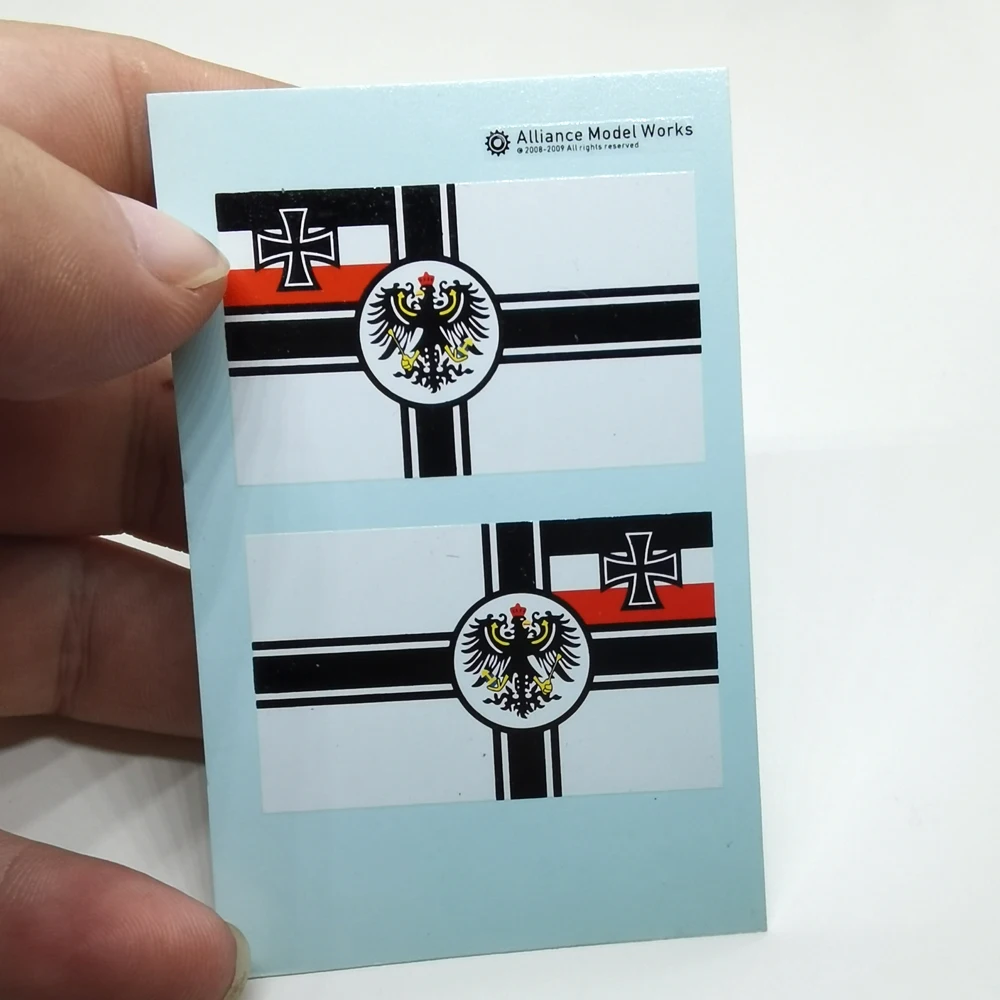 1/72 Scale German Navy Flag Decal for Models Scene Miniature Precision Military Style Water Stickers
