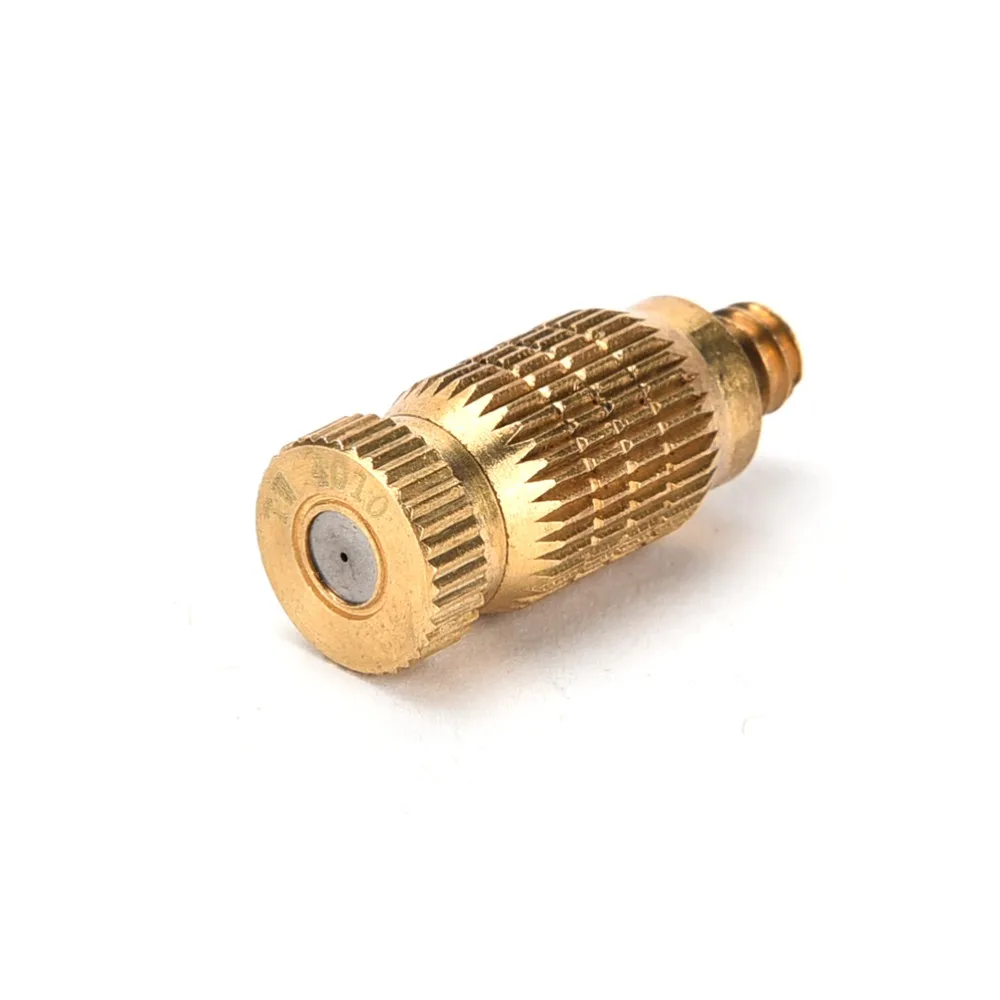 

Threaded 0.1-0.5mm Brass Fog Mist Nozzle Misting Fogging Spray Sprinkler Head Garden Sprinklers 1pc Brass Wholesale Hot New2021