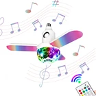 Светодиодная лампа E27 40 Вт для дискотеки, RGB волшебный шар со звуковой коробкой, Bluetooth-динамик, музыкальная вечеринка