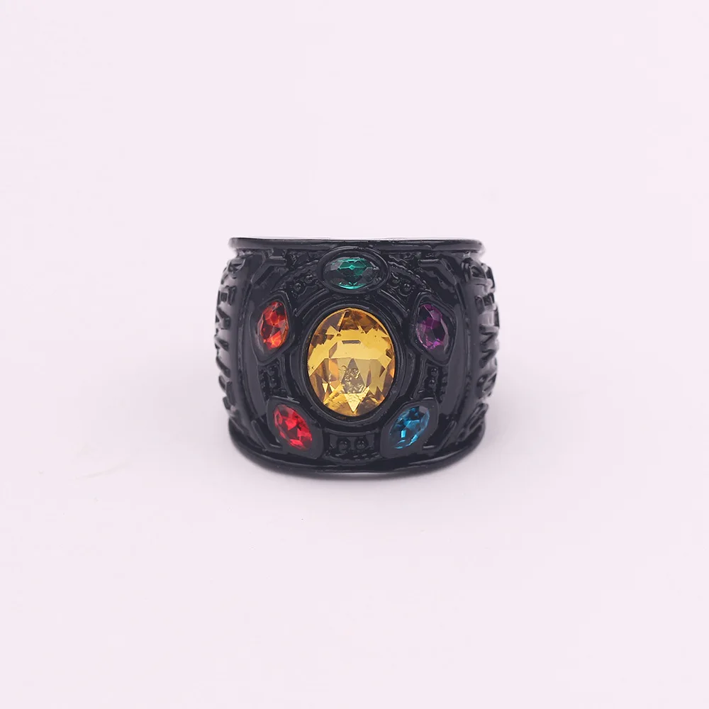 Мужские и женские кольца Megin D винтажные из нержавеющей стали с титановым