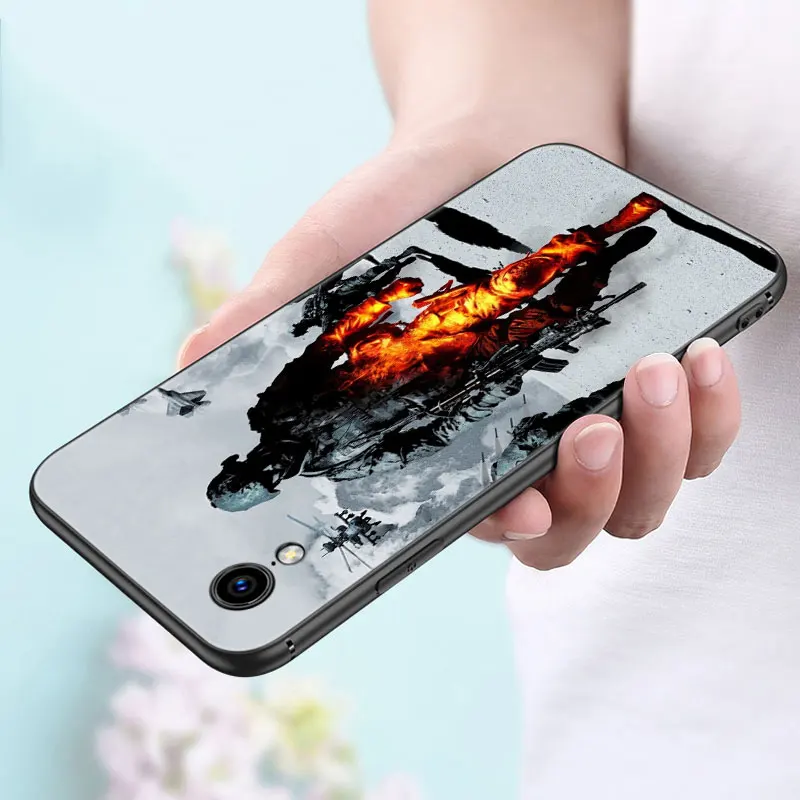 Чехол для Apple iPhone 13 12 Mini 11 Pro Max 7 8 XR X XS MAX 6 6S Plus 5 5S SE 2020 черный чехол | Мобильные