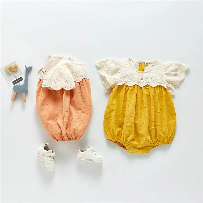 

Baby Girl Clothes Newborn Princess Baby Clothes For Girl Summer Baby Romper Sunsuit Girls Romper Playsuit Toddler Baby Outfits