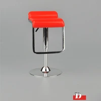 16 scale fashion square swivel chair rotate 360 degrees metal material move up and down chair model for 12 action figure