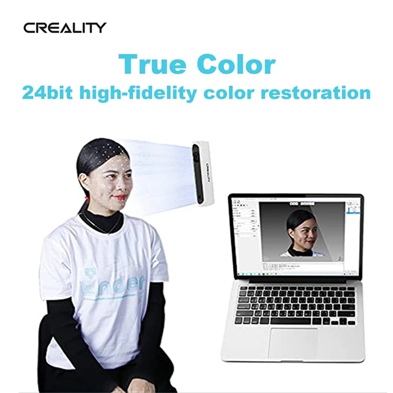 creality 3d scanner cr scan 01 high precision automatic matching combo industrial kit support objstl output 3d printer parts free global shipping