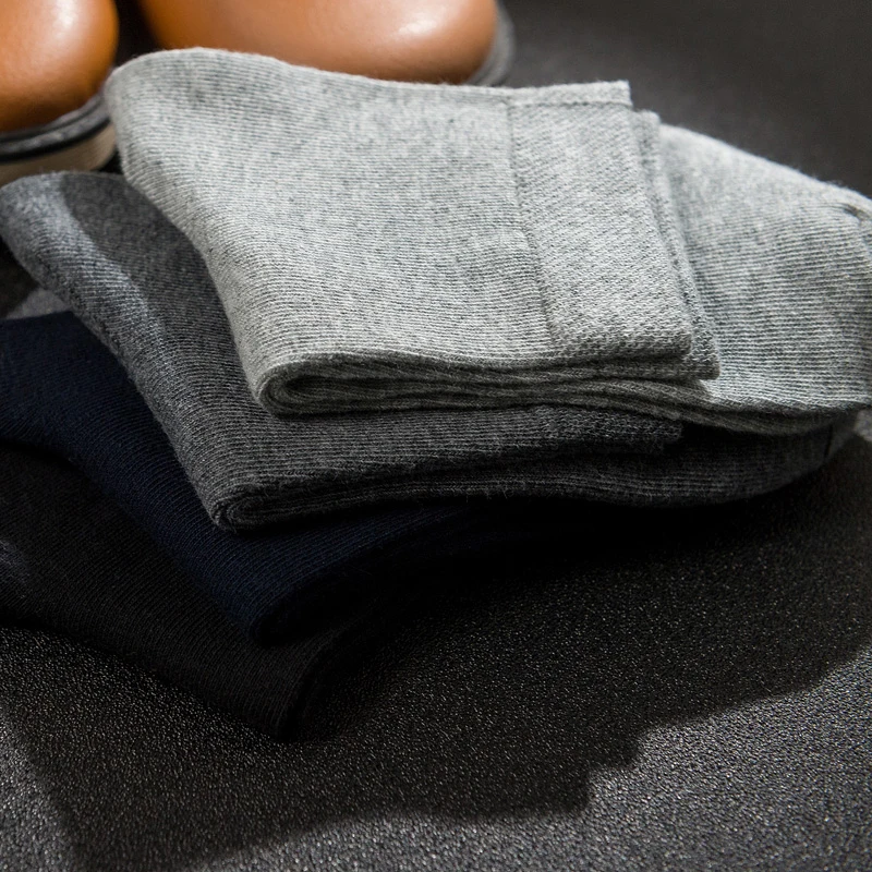2021 Men Cotton Socks Brand Guarantee Good Quality Comfortable Breathable OL Working Business Man Sock Summer 10 Pairs / Lot | Мужская