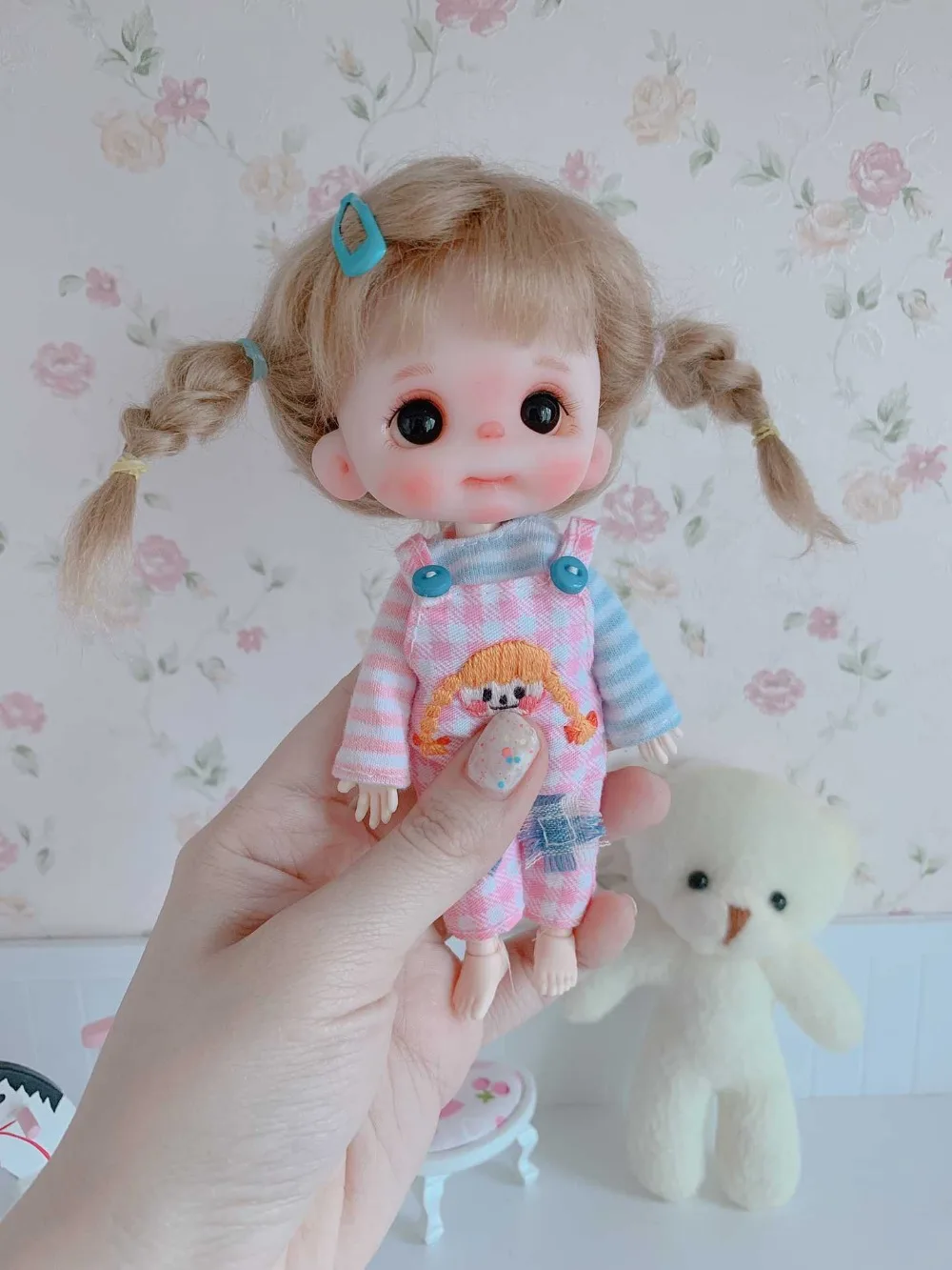 OB11 кукла голова Кастомизация 1/8 BJD куклы OB Полимерная глина