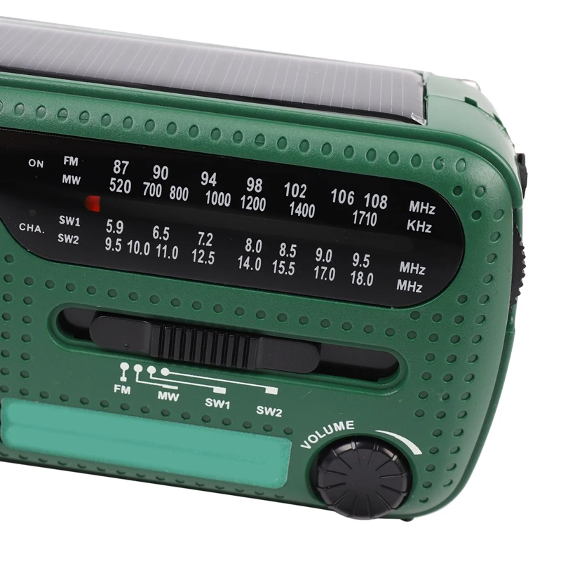 Портативный Fm Am радиоприемник De13 на солнечной батарее портативный уличный с