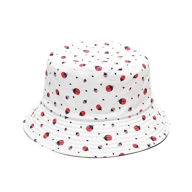 Панама женская двусторонняя с принтом | Аксессуары для одежды