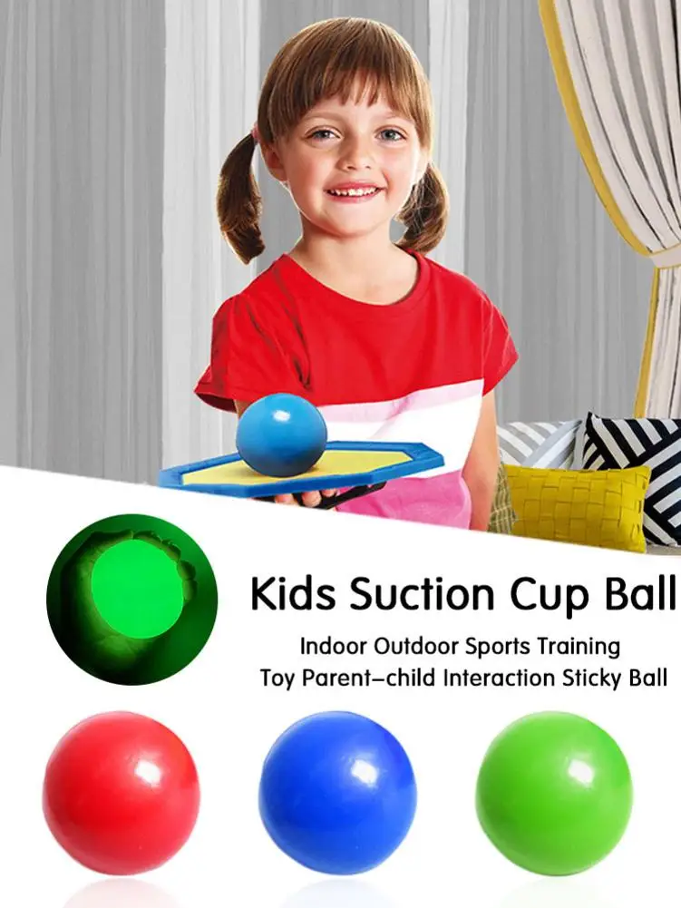 

1 шт, в лоте, на присоске искусственного меха, для занятий спортом на открытом воздухе игрушка взаимодействие между родителями и детьми Свет...