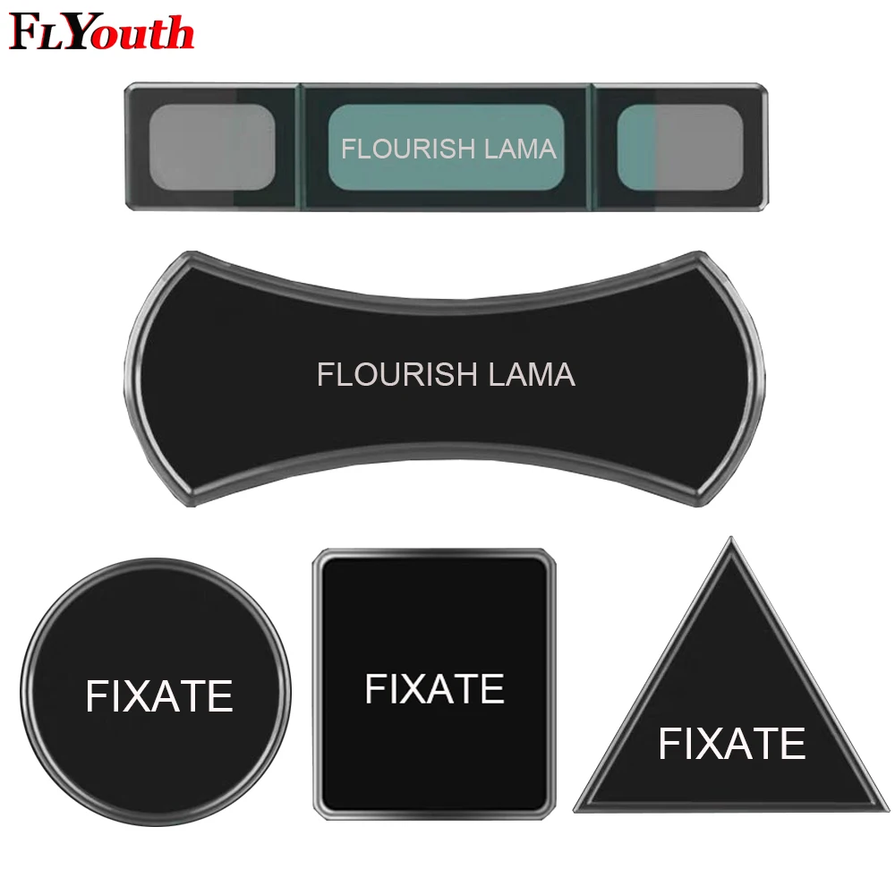 Цветущая лама нано резиновая накладка Универсальная автомобильная наклейка