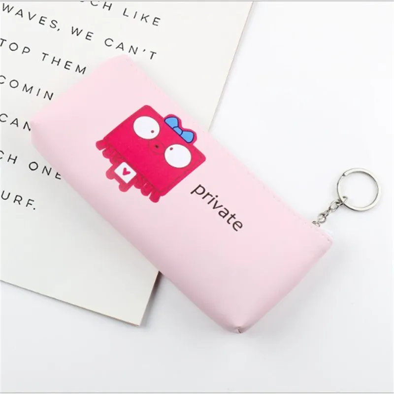 Пенал для мальчиков и девочек Маленький милый чехол карандашей начальной школы