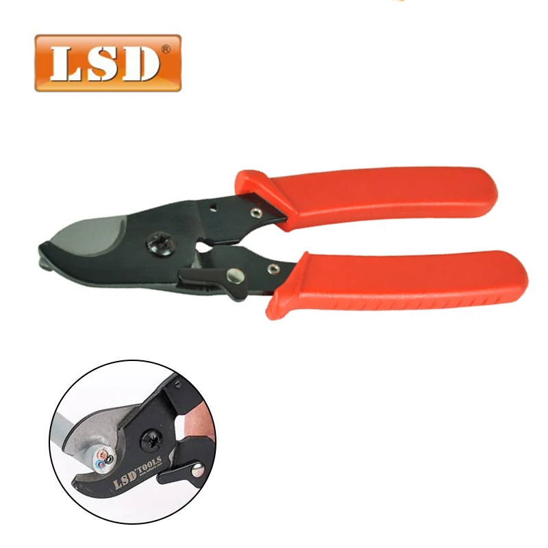 Мини-кусачки для кабеля 22-60мм2 электрические щипцы зачистки проводов инструменты