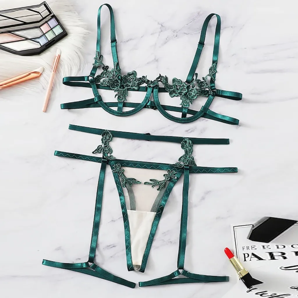 Женское нижнее белье корсет кружевное на косточках муслиновое топы + трусы