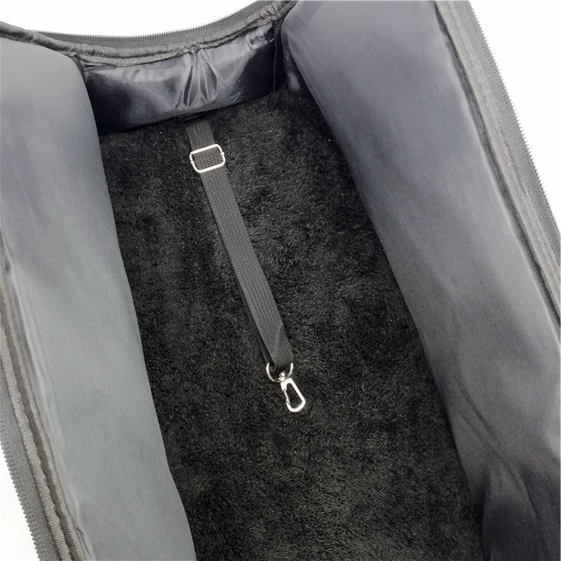 Переносная сумка для перевозки собак воздухопроницаемая черная сумка-переноска