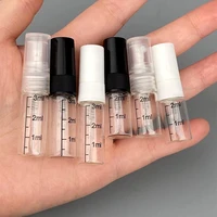 10pc perfume sprayer 23510ml spray bottle with a scale portable travel mini cosmetic sample alcohol container sanitizer spray