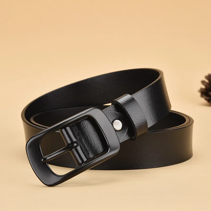 

Hot Selling Needle Buckle Leather Women's Pants Belt Popularity