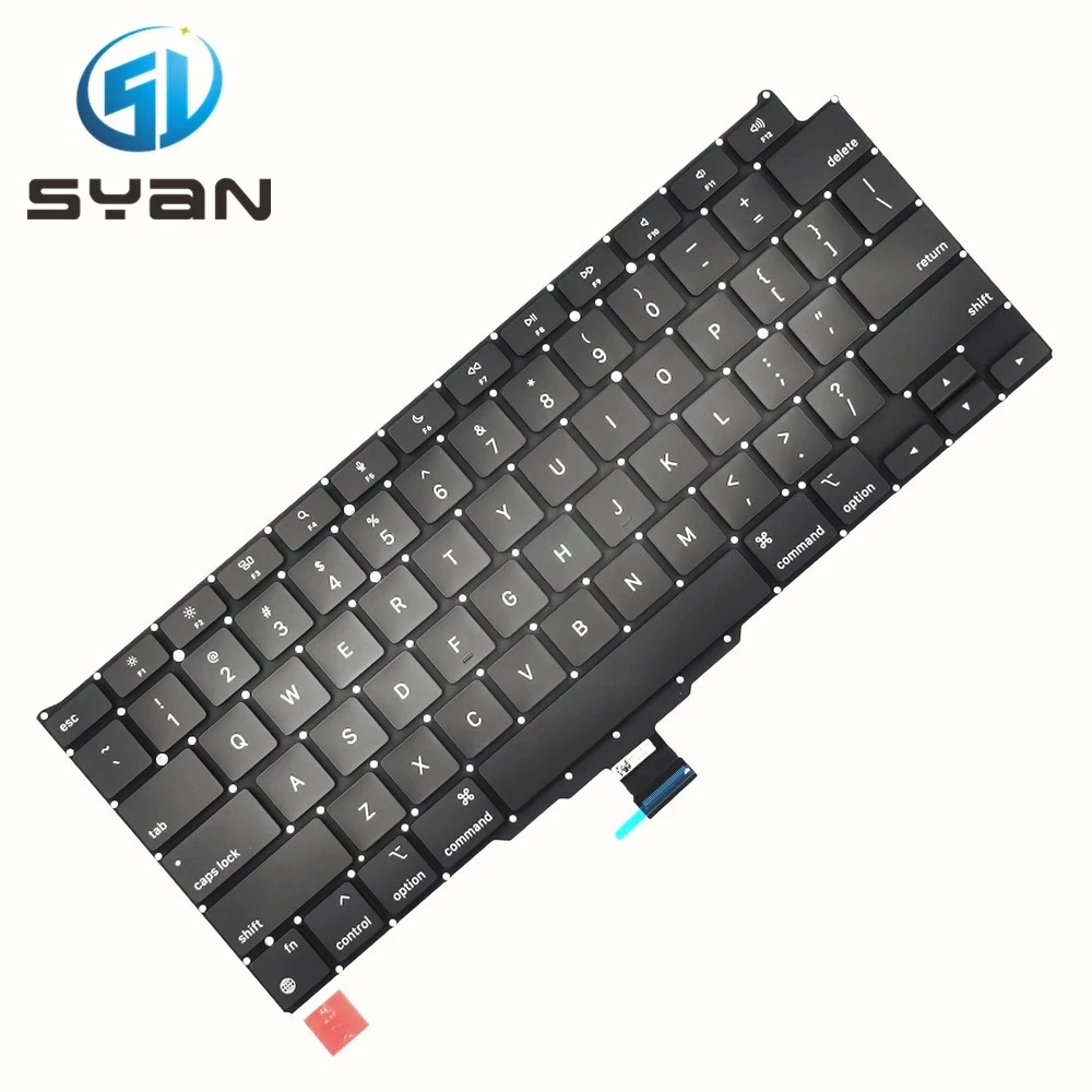 

Клавиатура A2337 для ноутбука macbook retina air 13,3, клавиатура с колпачками для клавиш, клавиши с колпачками, совершенно новые клавиши M1 EMC 3598 2020 года