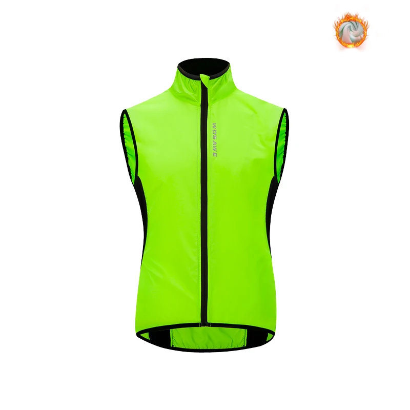 

Ralvpha-Men's Women's Sleeveless Cycling Jersey Suit Quick-drying Breathable Warm Vest 2021