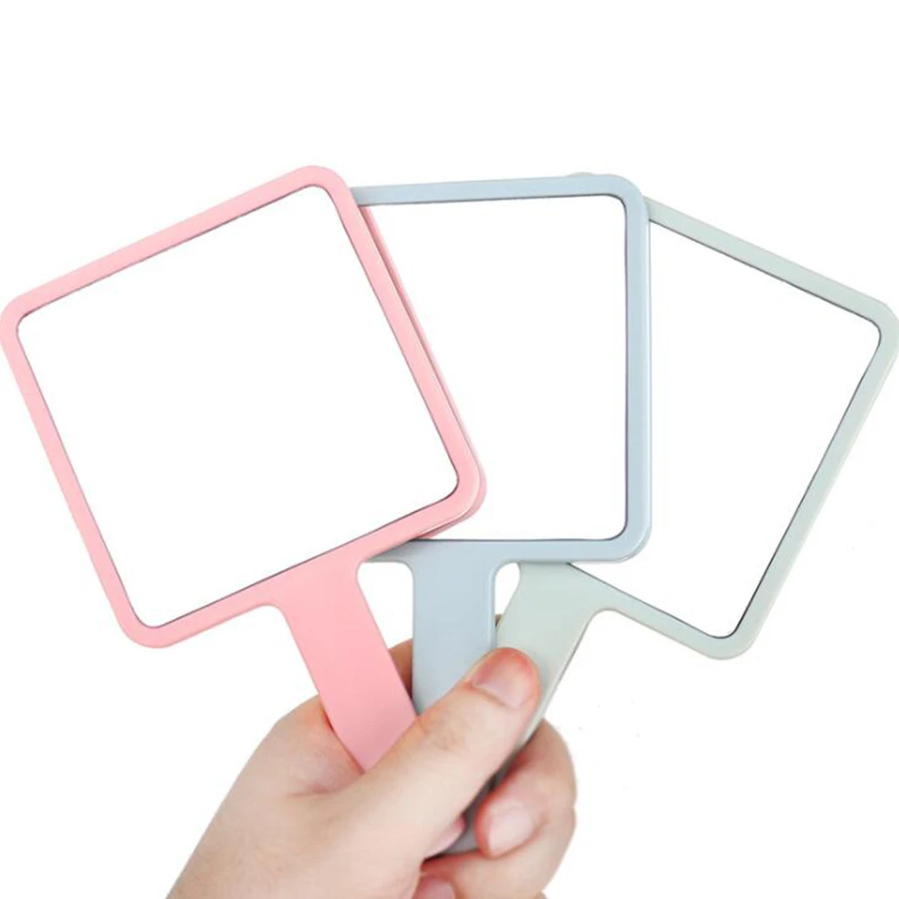 

Handheld Makeup Mirror Hand Mirror Vanity Mirror SPA Makeup Vanity with Handle Cosmetic Compact Mirror for Women