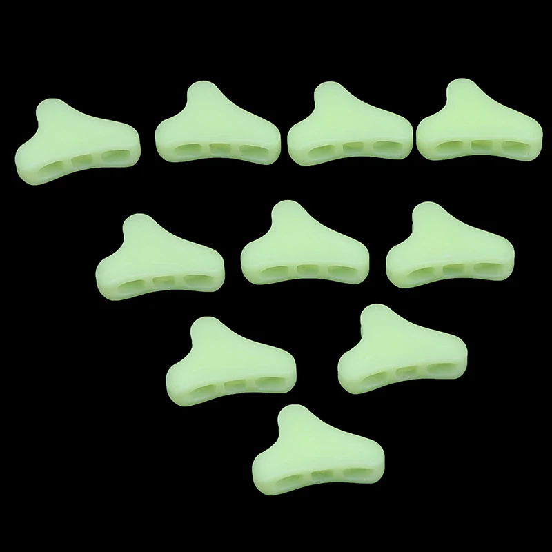 10 шт. светящиеся пластиковые палатки ветряные пробки Регулировка шнура Пряжка