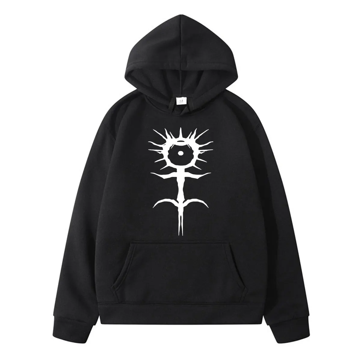 

Japanese Style Clothing Popular Ghostemane Blackmage World Tour Logo Mens Streetwear Fashion Casual Harajuku Loose Pullover Tops