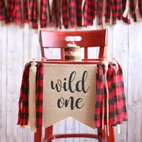 personalized high chair bannerwild one high chair banner wild one birthday high chair garland first birthday