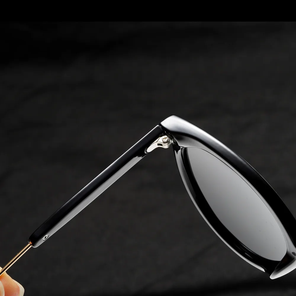 

women sunglasses women's glasses polarized eyewear for lady fashion gafas de sol UV400 lents de sol mujer ultralight round lens