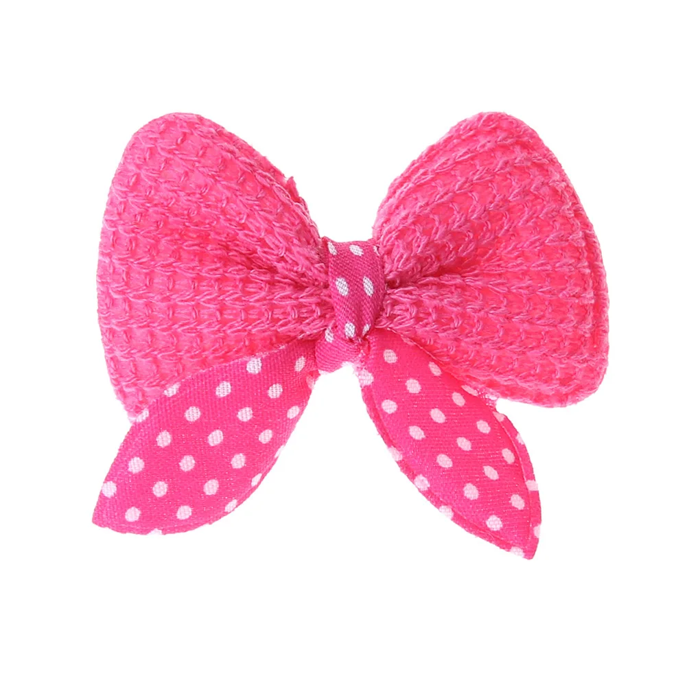 

10pcs Pet Bow Hair Barrette Dog Cat Knot Hairpin Grip Terrier Grooming Headdress Accessories Supplies Decoration Tool
