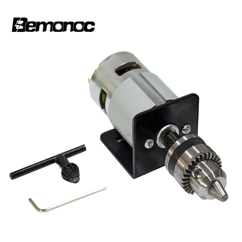 Токарный станок 12 24 В постоянного тока токарный пресс 775 двигатель с миниатюрным