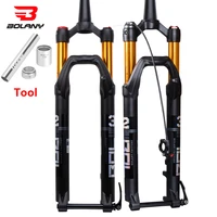 bolany mtb fork 100mm traver 32 rl 29er inch suspension fork lock straight tapered thru axle qr quick release fo bike accesorios