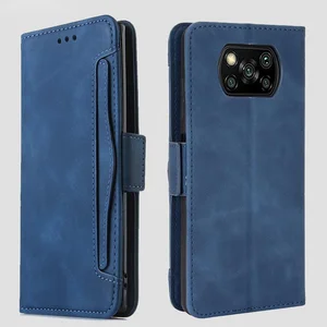 for xiaomi mi poco x3 nfc wallet case magnetic book flip cover for pocophone m3 x3 pro gt card holder luxury leather fundas free global shipping