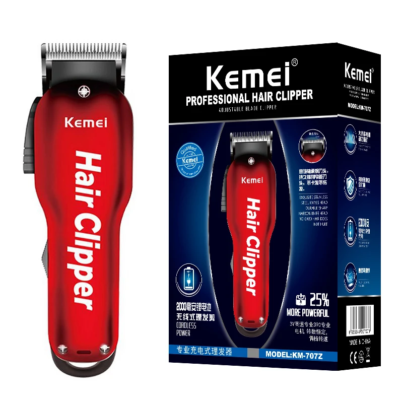 Парикмахерская профессиональная машинка для стрижки волос увядает